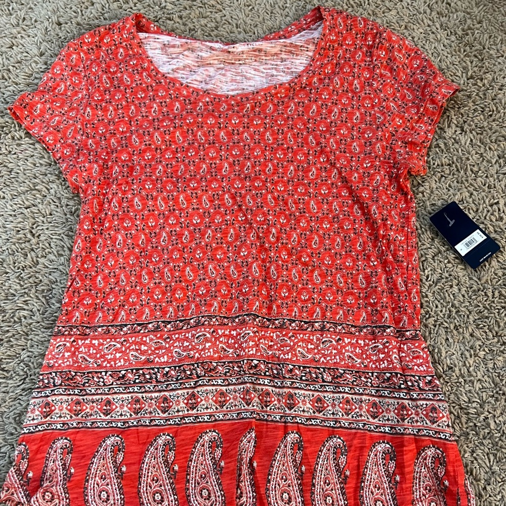 Lucky Brand Short Sleeve Shirt Size Small NWT